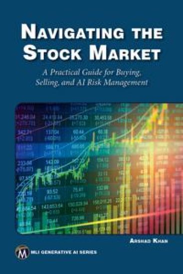 Navigating the Stock Market – Arshad Khan, kirjan kansikuva