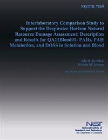 Nistir 7869: Interlaboratory Comparison Study to Support the Deepwater Horizon Natural Resource Damage Assessment: Description and