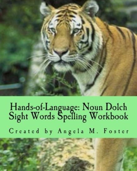 Hands-of-Language: Noun Dolch Sight Words Spelling Workbook