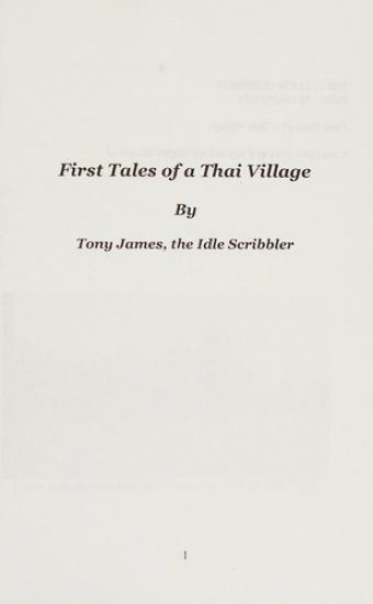 First Tales of a Thai Village
