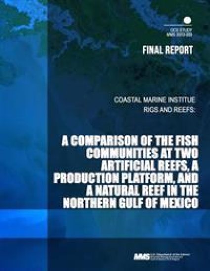 Rigs andReefs: A Comparison of the Fish Communities at Two Artificial Reefs, a Production Platform, and a Natural Reef in the Northern Gulf of Mexico