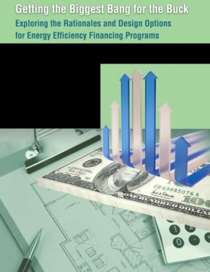 Getting the Biggest Bang for the Buck: Exploring the Rationales and Design Options for Energy Efficiency Financing Programs