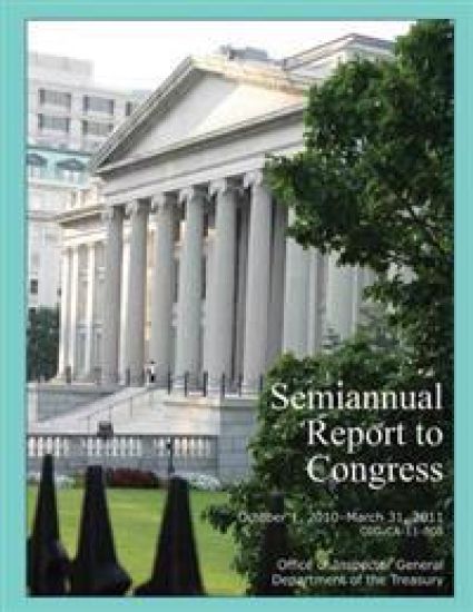 Semiannual Report to Congress: October 1, 2010- March 31, 2011