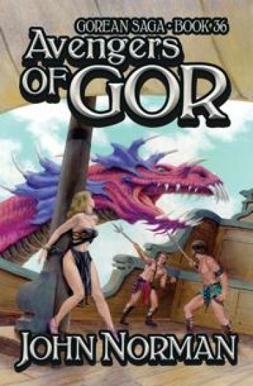 Avengers of Gor – John Norman, kirjan kansikuva