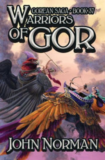 Warriors of Gor – John Norman, kirjan kansikuva