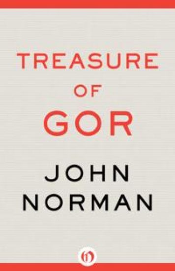 Treasure of Gor – John Norman, kirjan kansikuva