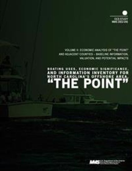 Boating Uses, Economic Significance, and Information Inventory for North Carolina's Offshore Area, " The Point" Volume 2: Economic Analysis of " The P