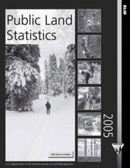 Public Land Statistics 2005: Volume 190