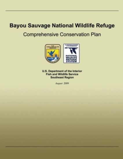 Bayou Sauvage National Wildlife Refuge Comprehensive Conservation Plan