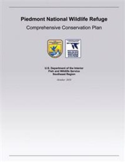 Piedmont National Wildlife Refuge Comprehensive Conservation Plan