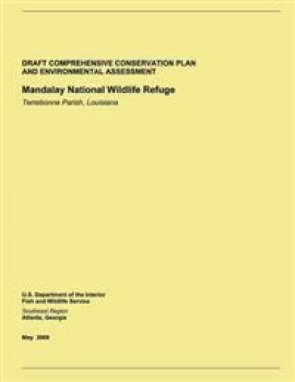 Draft Comprehensive Conservation Plan and Environmental Assessment: Mandalay National Wildlife Refuge