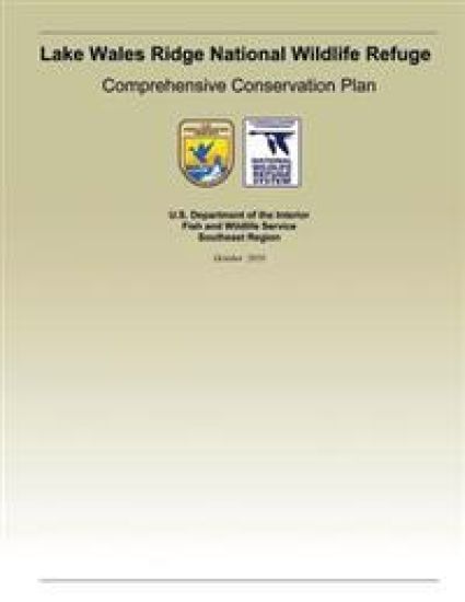 Lake Wales Ridge National Wildlife Refgue Comprehensive Conservation Plan