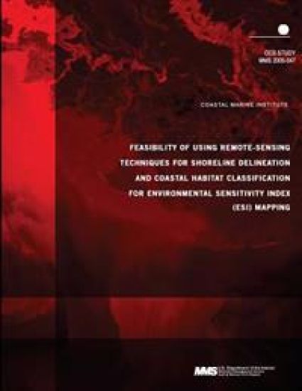 Feasibility of Using Remote-Sensing Techniques for Shoreline Delineation and Coastal Habitat Classification for Environmental Sensitivity Index (ESI)