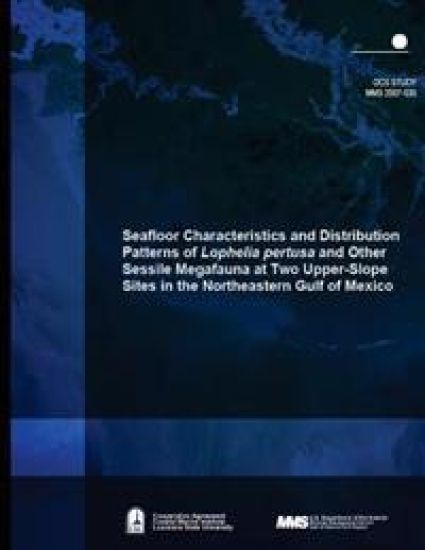 Seafloor Characteristics and Distribution Patterns of Lophelia pertusa and Other Sessile Megafauna at Two Upper-Slope Sites in the Northeastern Gulf o