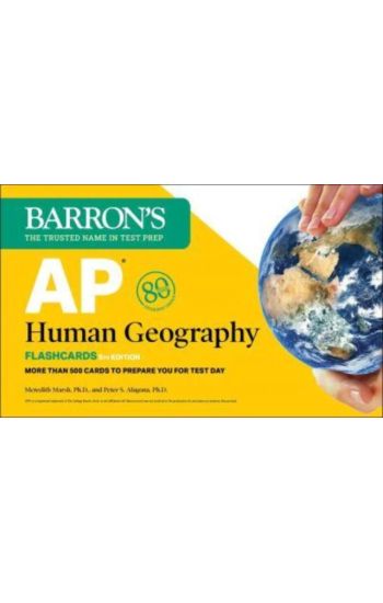 AP Human Geography Flashcards, Fifth Edition: Up-to-Date Review + Sorting Ring for Custom Study