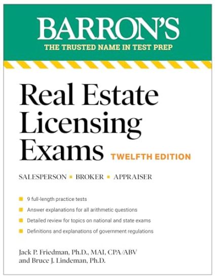Real Estate Licensing Exams, Twelfth Edition