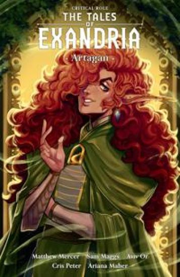 Critical Role: Tales of Exandria Volume 2 - Artagan – Sam Maggs, kirjan kansikuva