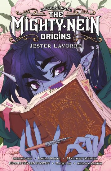 Critical Role: The Mighty Nein Origins - Jester Lavorre – Sam Maggs, kirjan kansikuva