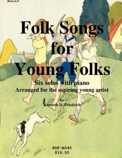 Folk Songs for Young Folks - horn and piano