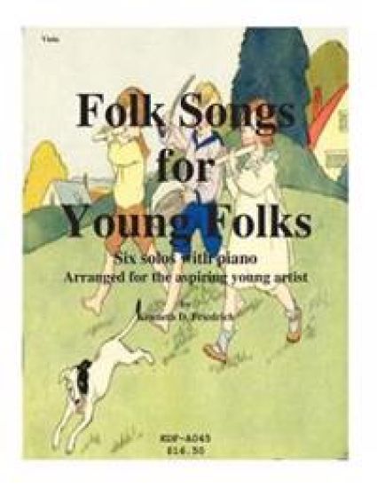 Folk Songs for Young Folks - viola and piano