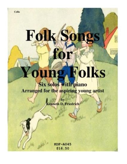 Folks Songs for Young Folks - cello and piano