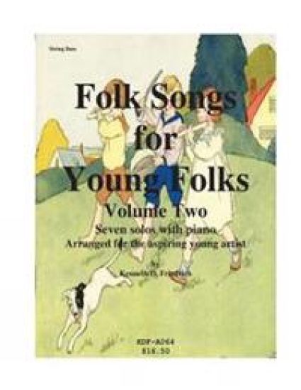 Folk Songs for Young Folks, Vol. 2 - string bass and piano