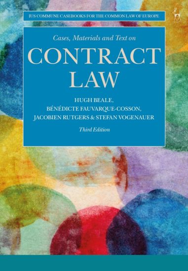 Cases, Materials and Text on Contract Law – Hugh Beale, kirjan kansikuva