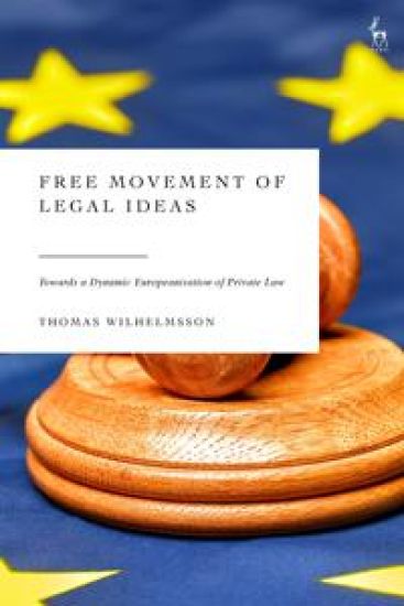 Free Movement of Legal Ideas – Thomas Wilhelmsson, kirjan kansikuva