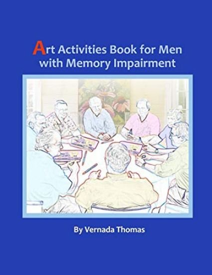 Art Activities Book for Men with Memory Impairment
