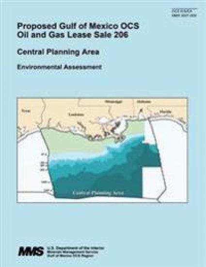 Proposed Gulf of Mexico OCS Oil and Gas Lease Sale 206