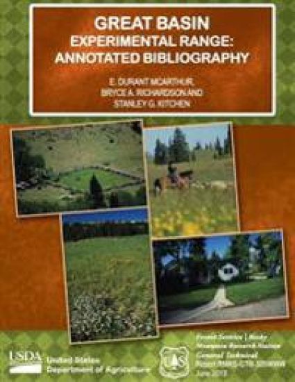 Great Basin Experimental Range: Annotated Bibliography
