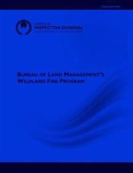 Bureau of Land Management's Wildland Fire Program