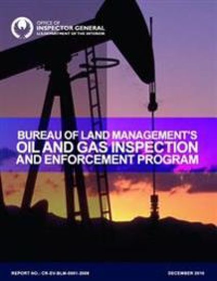 Bureau of Land Management's Oil and Gas Inspection and Enforcement Program