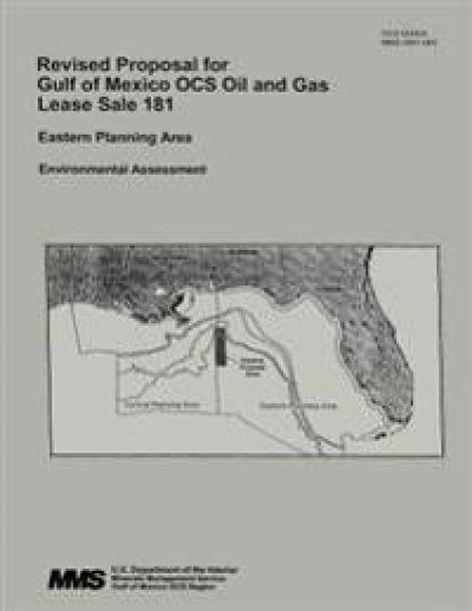 Revised Proposal for Gulf of Mexico OCS Oil and Gas Lease Sale 181
