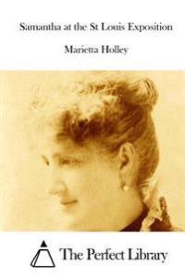Samantha at the St Louis Exposition – Marietta Holley, kirjan kansikuva