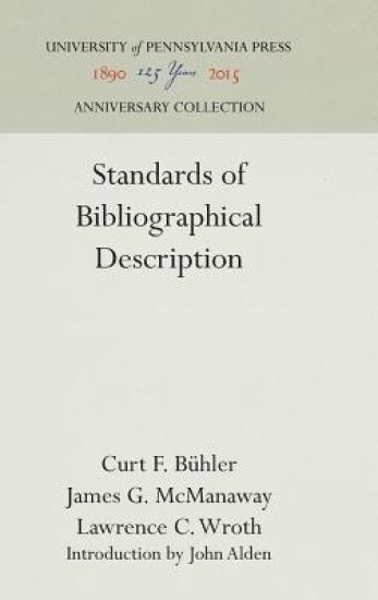 Standards of Bibliographical Description