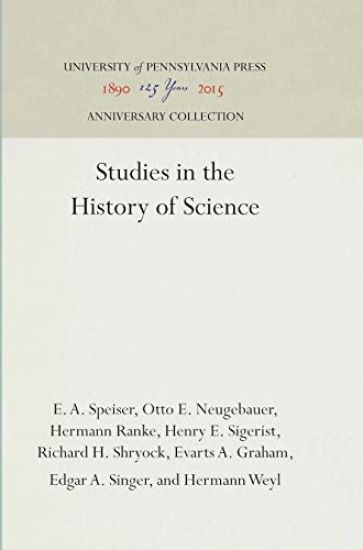 Studies in the History of Science
