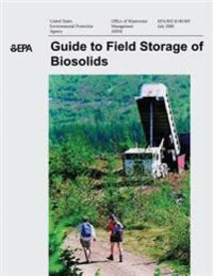 Guide to Field Storage of Biosolids – U. S. Department of Agriculture, kirjan kansikuva