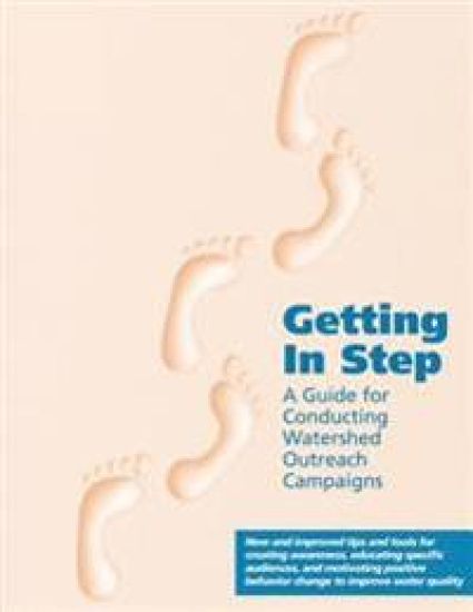 Getting In Step: A Guide for Conducting Watershed Outreach Campaigns – U. S. Environmental Protection Agency, kirjan kansikuva