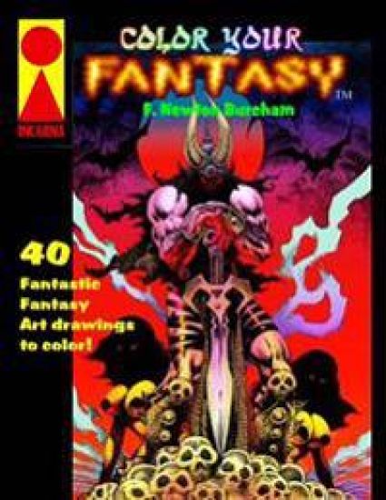 Color Your Fantasy: Adult coloring book