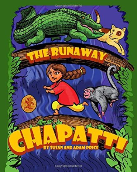 The Runaway Chapatti – Susan Price, kirjan kansikuva