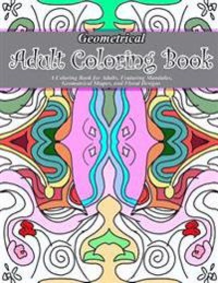 Geometrical Adult Coloring Book