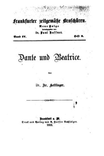 Dante und Beatrice
