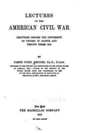 Lectures on the American Civil War