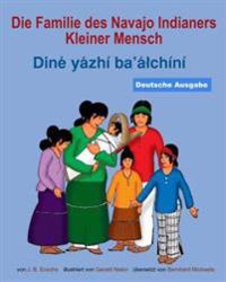 Die Familie des Navajo Indianers Kleiner Mensch: Dine yazhi ba'alchini