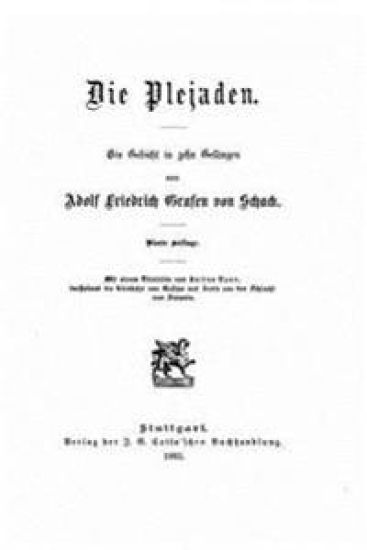 Die Plejaden, ein Gedicht in zehn Gesängen