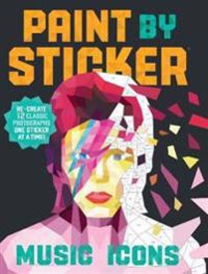 Paint by Sticker: Music Icons