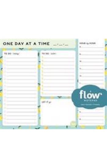 One Day at a Time Daily List Pad