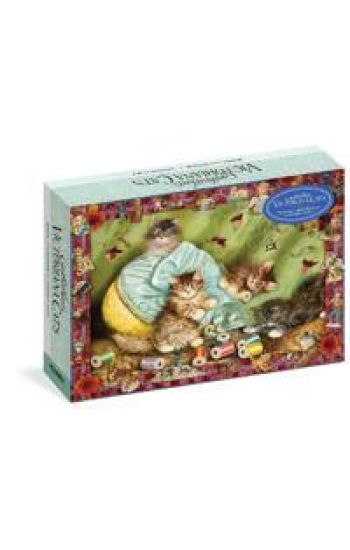 Cynthia Hart's Victoriana Cats: Sewing with Kittens 1,000-Piece Puzzle