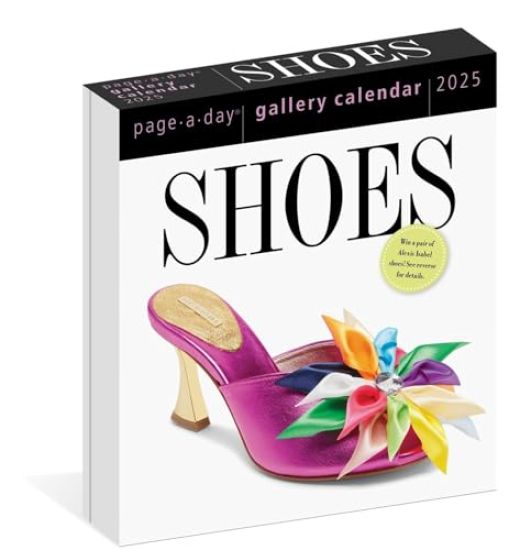 Shoes Page-A-Day® Gallery Calendar 2025